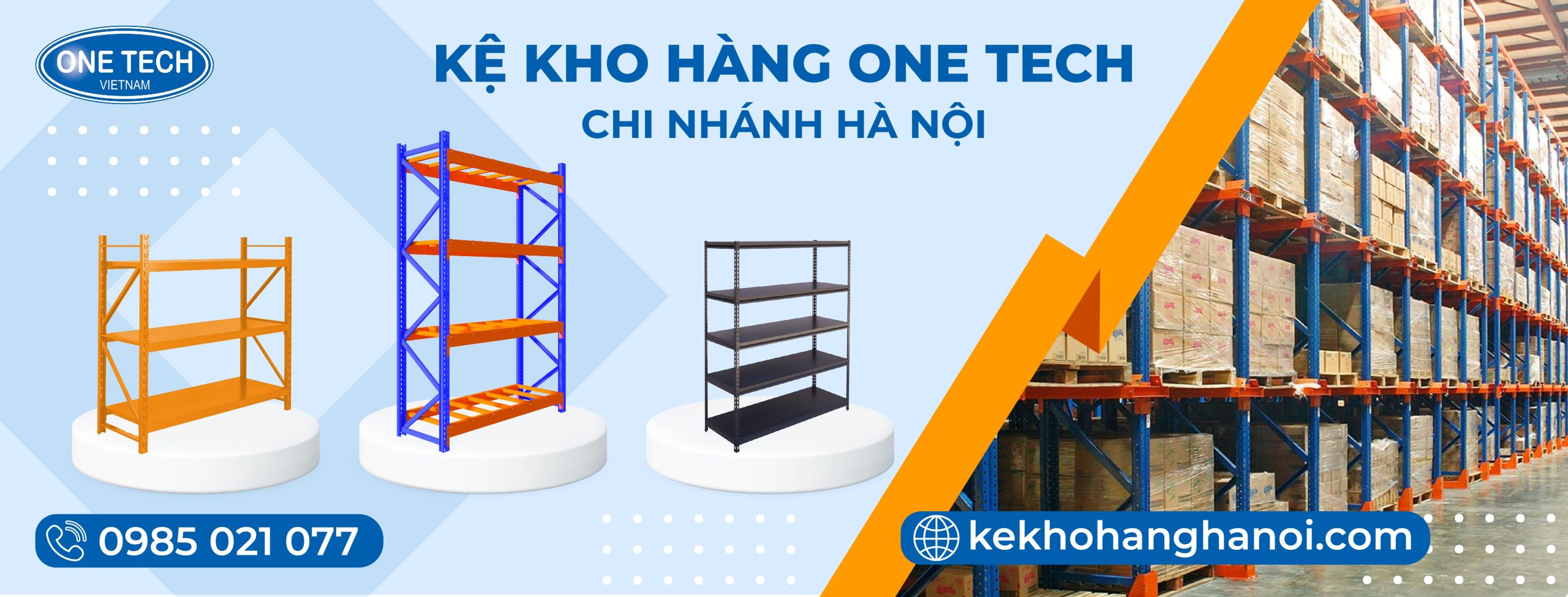 Banner kệ kho hàng tại hà nội