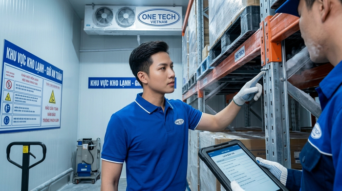 Lắp đặt kệ kho lạnh ở Hà Nội Lắp đặt kệ kho lạnh ở Hà Nội trong mặt bằng nội thành