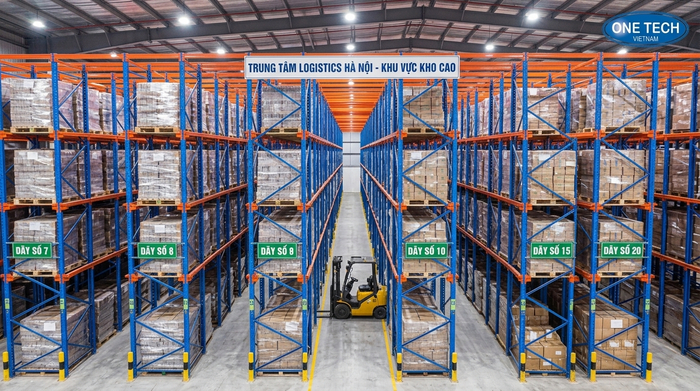 Tối ưu diện tích kho bằng kệ drive in Kệ drive in giúp tối ưu diện tích kho pallet tại Hà Nội
