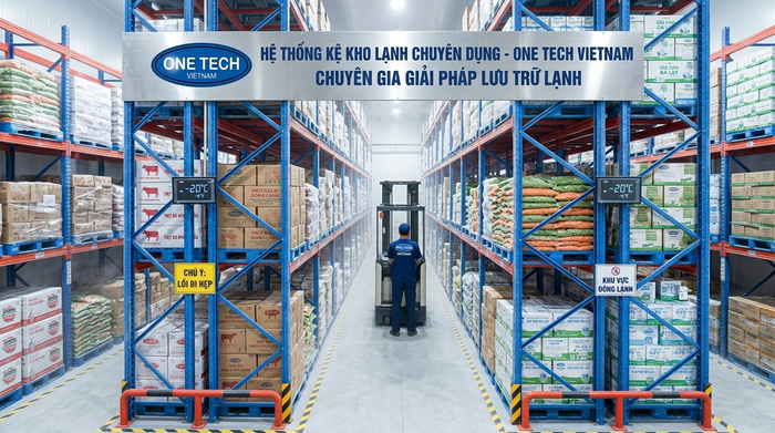 Kệ kho lạnh Hà Nội tối ưu không gian Kệ kho lạnh Hà Nội tối ưu không gian cho kho thực phẩm
