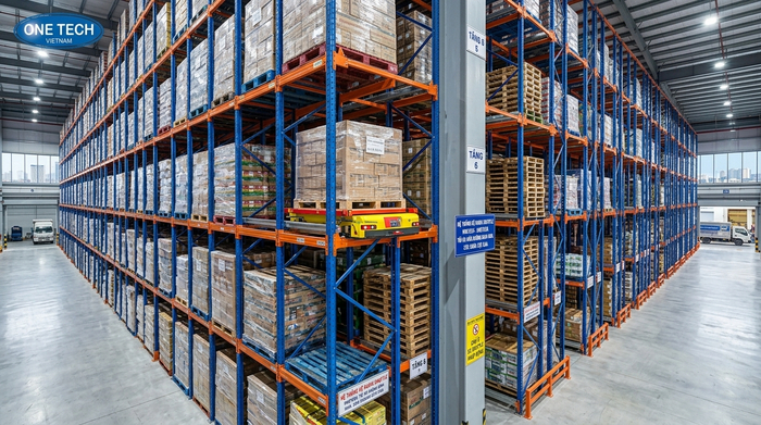Lợi ích của kệ Radio Shuttle Hà Nội trong kho pallet mật độ cao