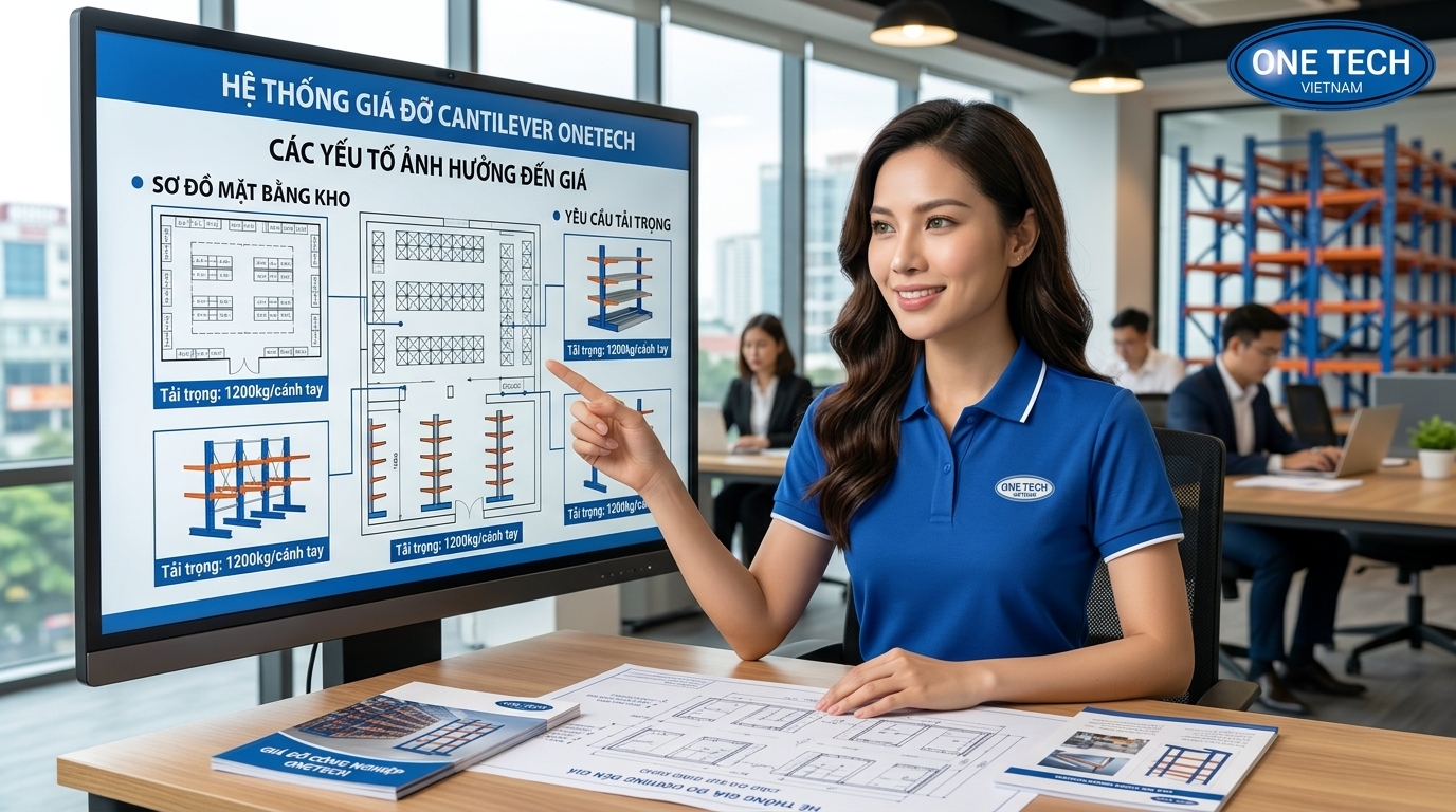 Báo giá kệ tay đỡ Hà Nội theo mặt bằng và tải trọng