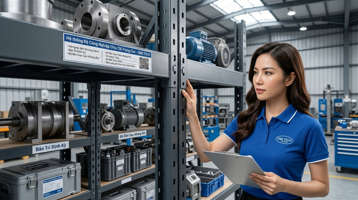 Bảo trì kệ sắt công nghiệp định kỳ