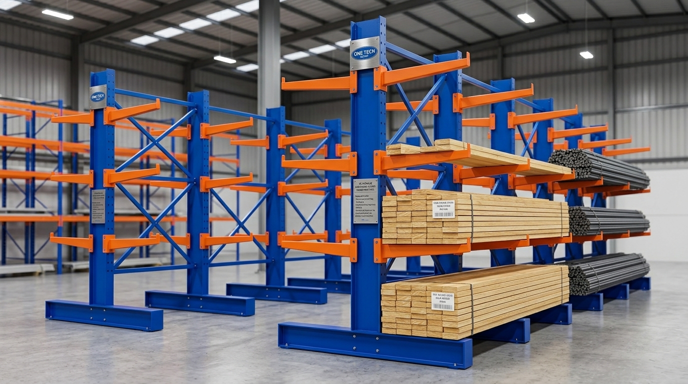 Cấu tạo kệ tay đỡ Cantilever Rack cho kho hàng