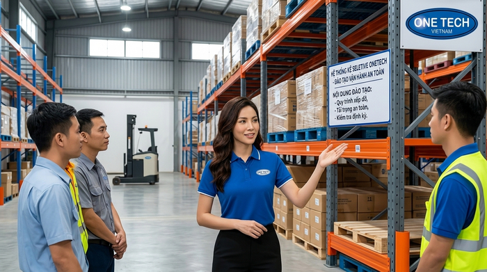 Đào tạo vận hành kệ Selective Hà Nội sau khi bàn giao