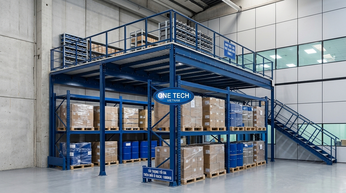 Kệ sàn Mezzanine mở rộng không gian