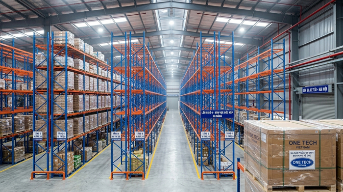Tổng quan hệ thống kệ Selective Hà Nội cho kho pallet