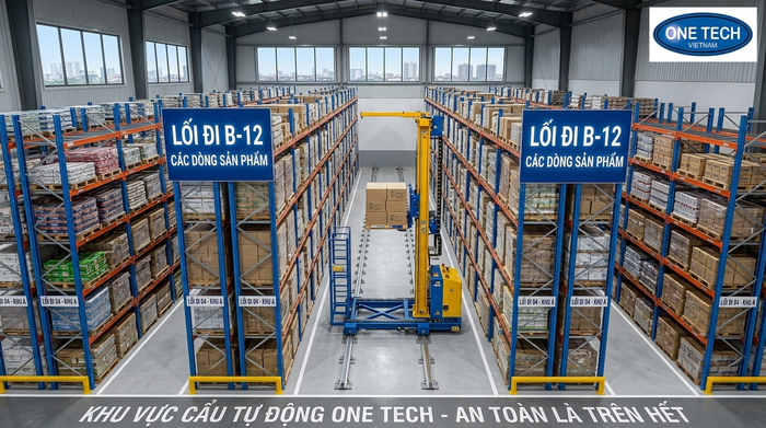 Tối ưu mặt bằng kho bằng Stacker-Crane tại Hà Nội