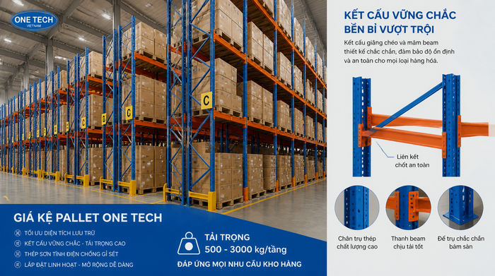 Bố trí kệ kho logistics cho mặt bằng nội thành và ngoại thành Hà Nội