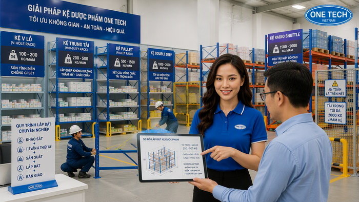 Quy trình lắp đặt kệ kho dược phẩm Hà Nội Quy trình lắp đặt kệ kho dược phẩm Hà Nội an toàn và đúng kỹ thuật