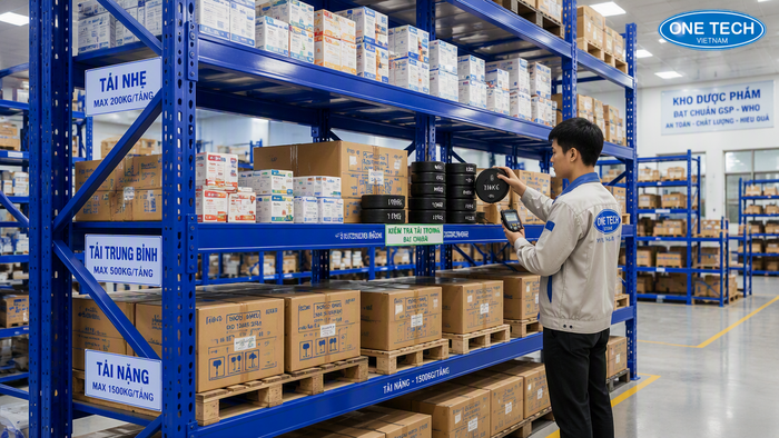 Tải trọng kệ kho dược phẩm cần phù hợp từng nhóm hàng Kiểm tra tải trọng kệ kho dược phẩm Hà Nội trước khi đưa vào sử dụng