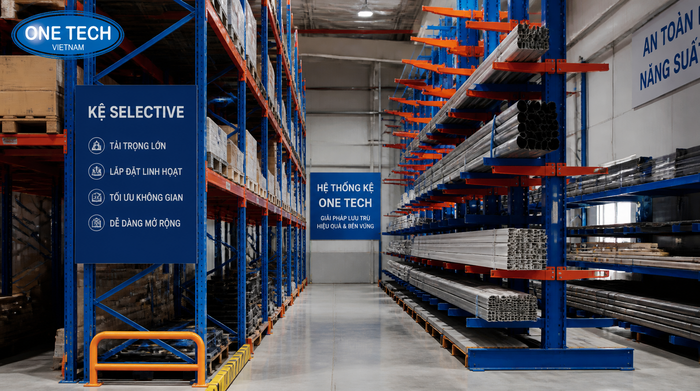 Thông số kỹ thuật cần kiểm tra trước khi báo giá kệ kho logistics
