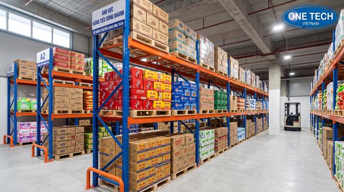 Kệ pallet kho FMCG khu công nghiệp Hà Nội Kệ pallet cho kho FMCG tại khu công nghiệp Hà Nội