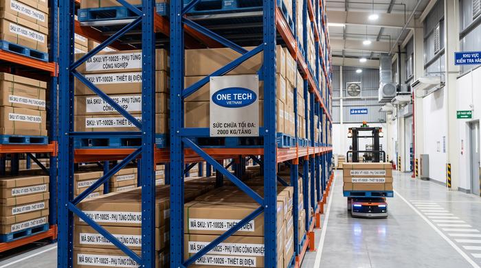 Kệ pallet racking cho kho siêu thị quy mô lớn Kệ pallet racking cho siêu thị và kho phân phối hàng hóa