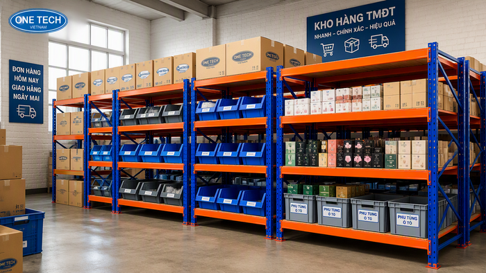 Kệ trung tải giá rẻ Hà Nội cho kho hàng nhỏ và vừa Kệ trung tải giá rẻ Hà Nội trong kho hàng nhỏ và vừa