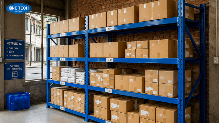 Liên hệ tư vấn kệ trung tải giá rẻ Hà Nội Liên hệ Kệ kho hàng Hà Nội OneTech để tư vấn kệ trung tải giá rẻ