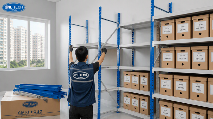 Vận chuyển và lắp đặt kệ lưu trữ hồ sơ tại Hà Nội Vận chuyển lắp đặt kệ lưu trữ hồ sơ Hà Nội